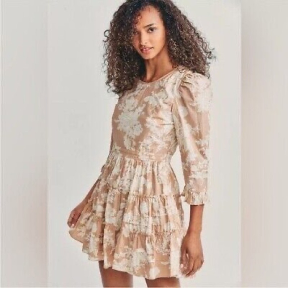 LoveShackFancy Lienzo Dress